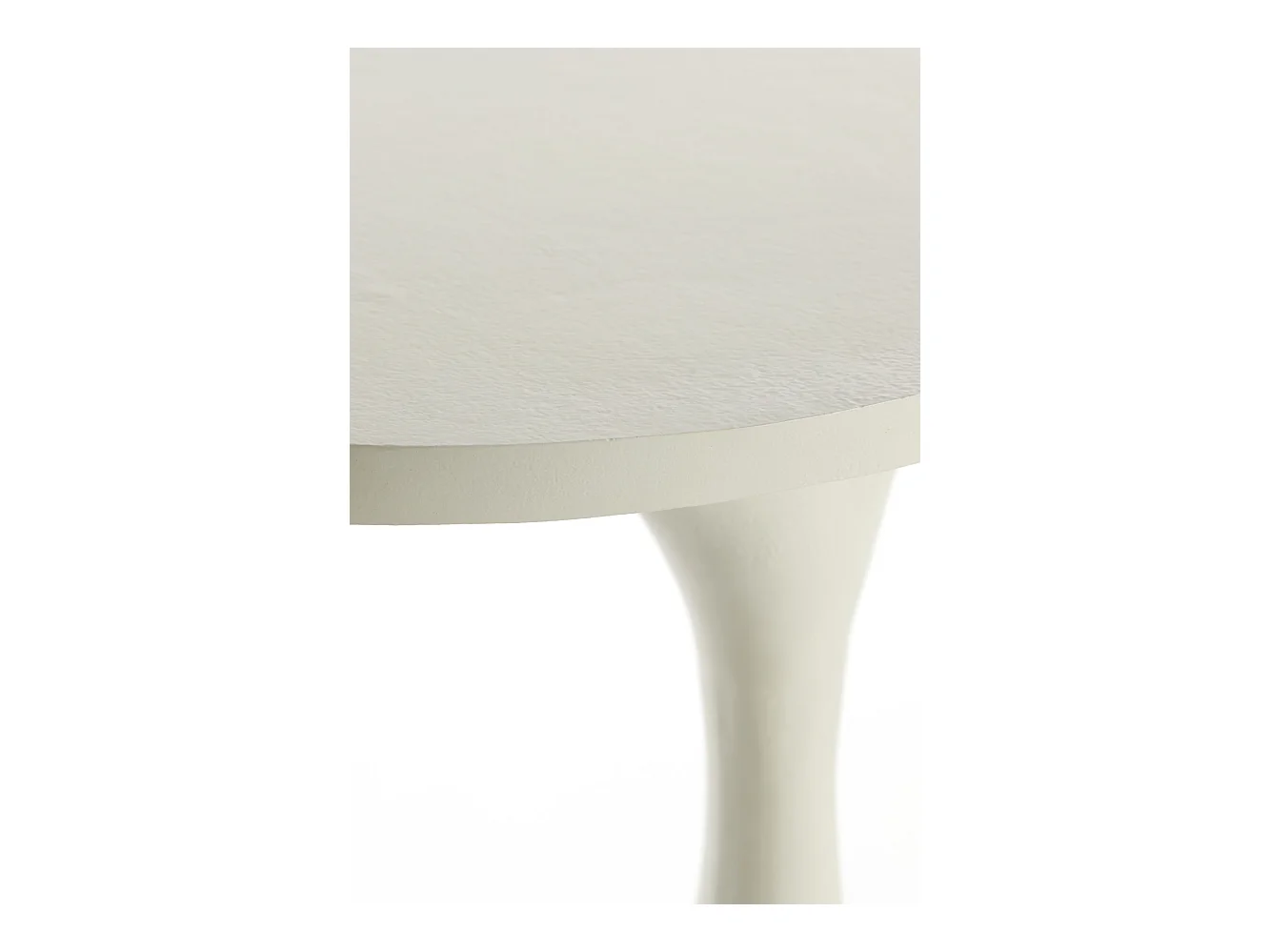 Table d'appoint MACAU - 40x33x61cm - Blanc