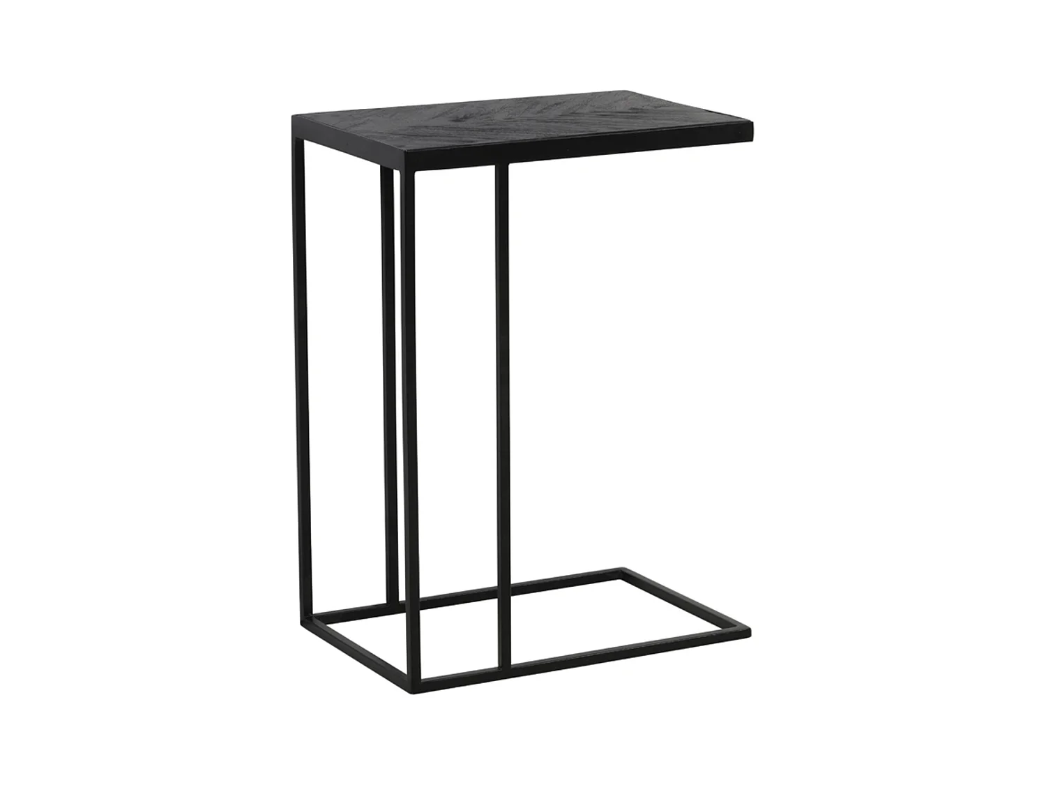 Table d'appoint CHISA - 45x30x62cm - Marron