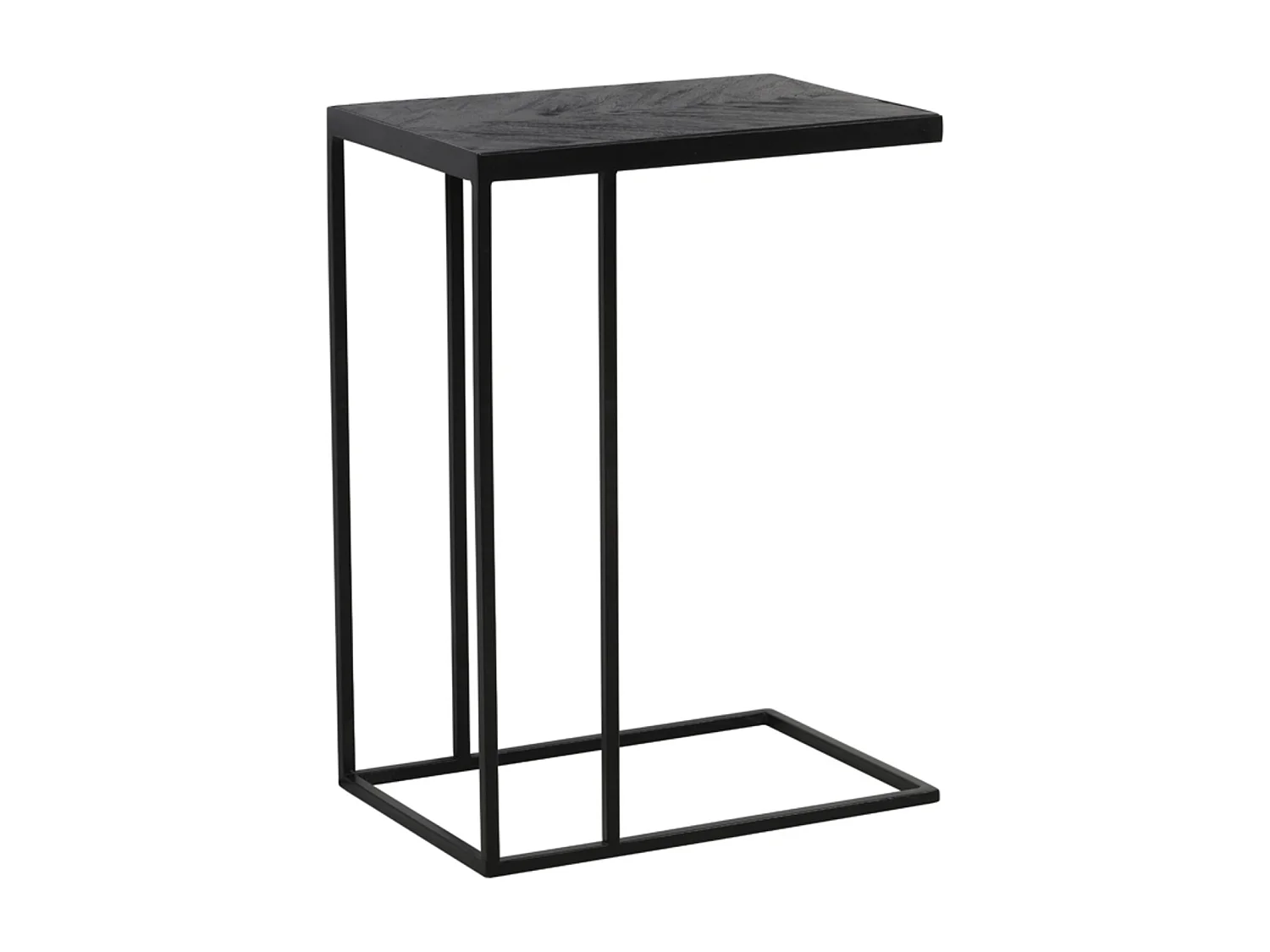 Table d'appoint CHISA - 45x30x62cm - Marron