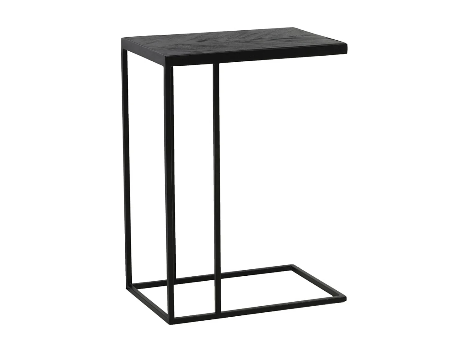 Table d'appoint CHISA - 45x30x62cm - Marron