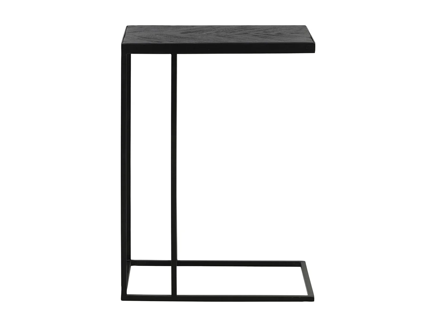 Table d'appoint CHISA - 45x30x62cm - Marron