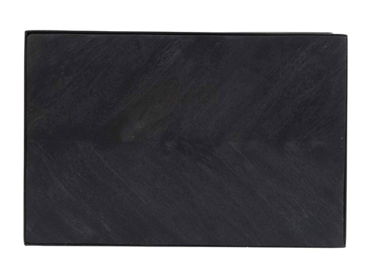 Table d'appoint CHISA - 45x30x62cm - Marron