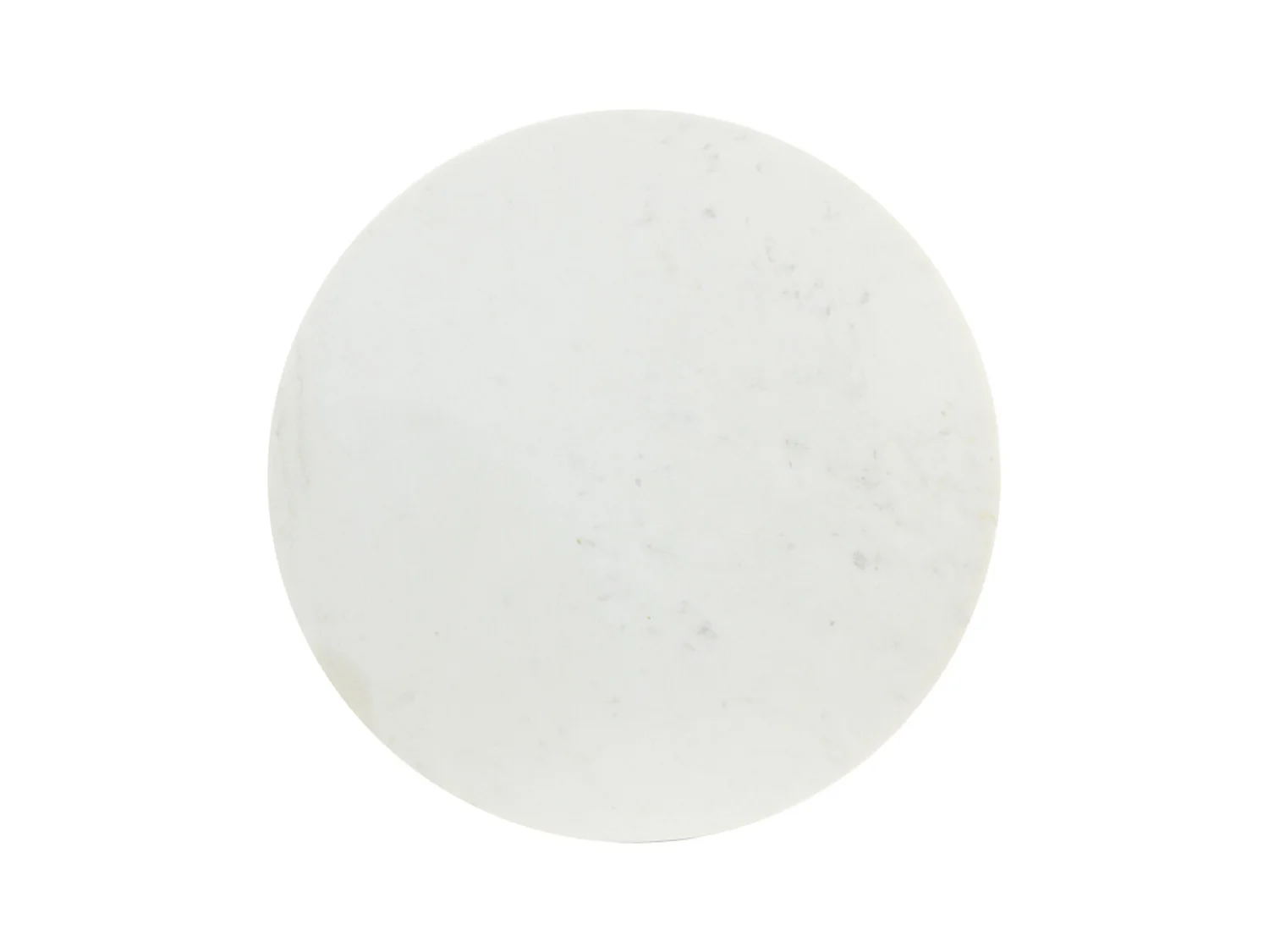 Table d'appoint RICKERD - Ø61x41cm - Blanc