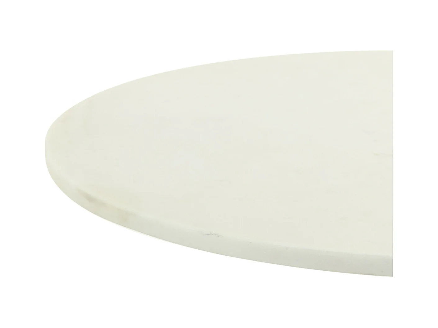 Table d'appoint RICKERD - Ø61x41cm - Blanc