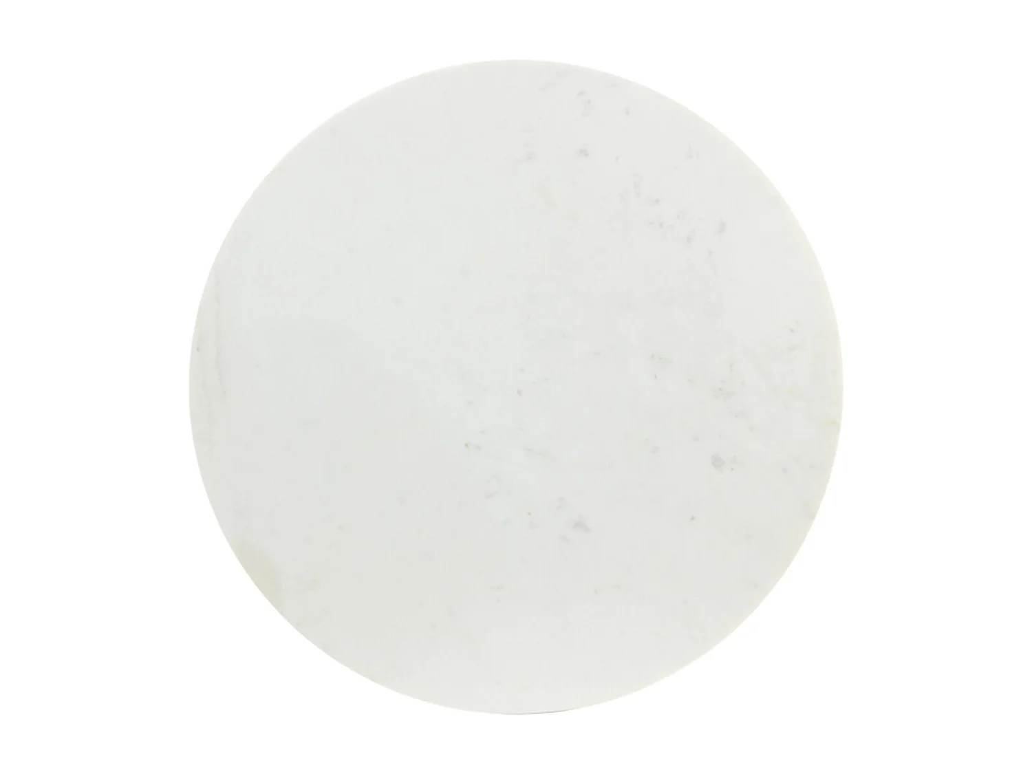 Table d'appoint RICKERD - Ø61x41cm - Blanc