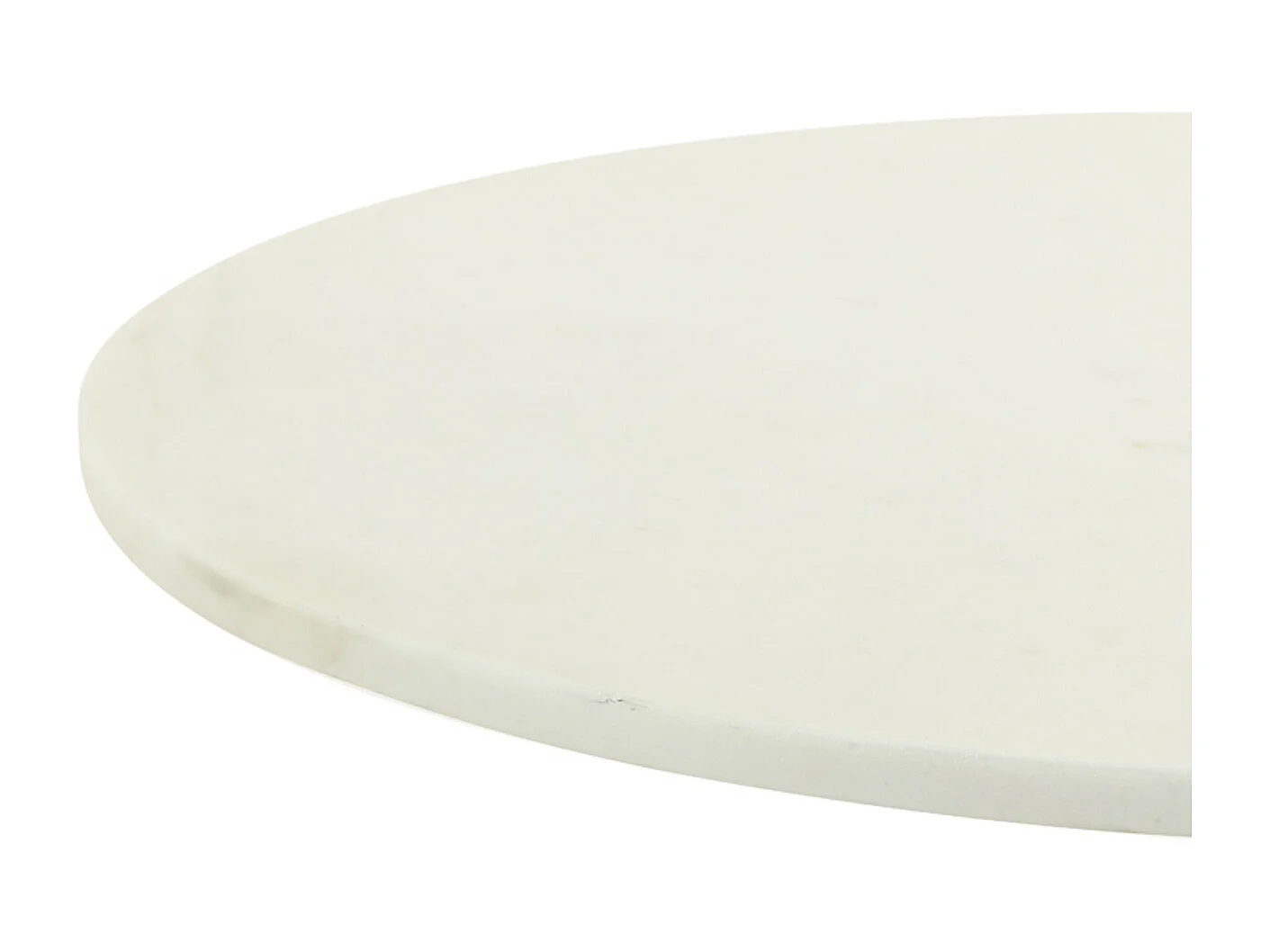 Table d'appoint RICKERD - Ø61x41cm - Blanc
