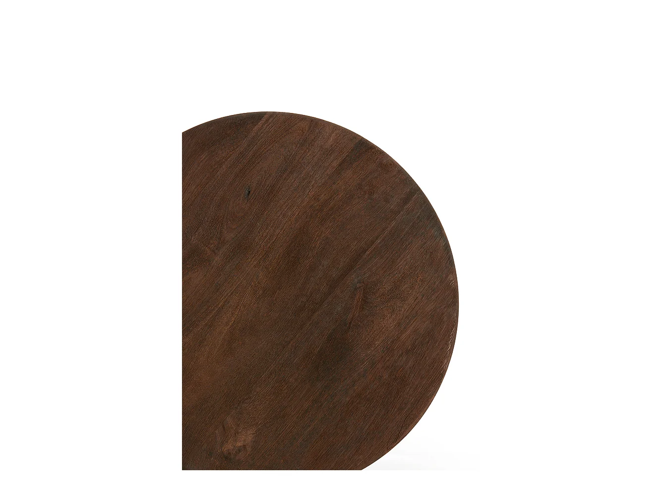 Beistelltisch MIRTO - Ø40x50cm - Braun