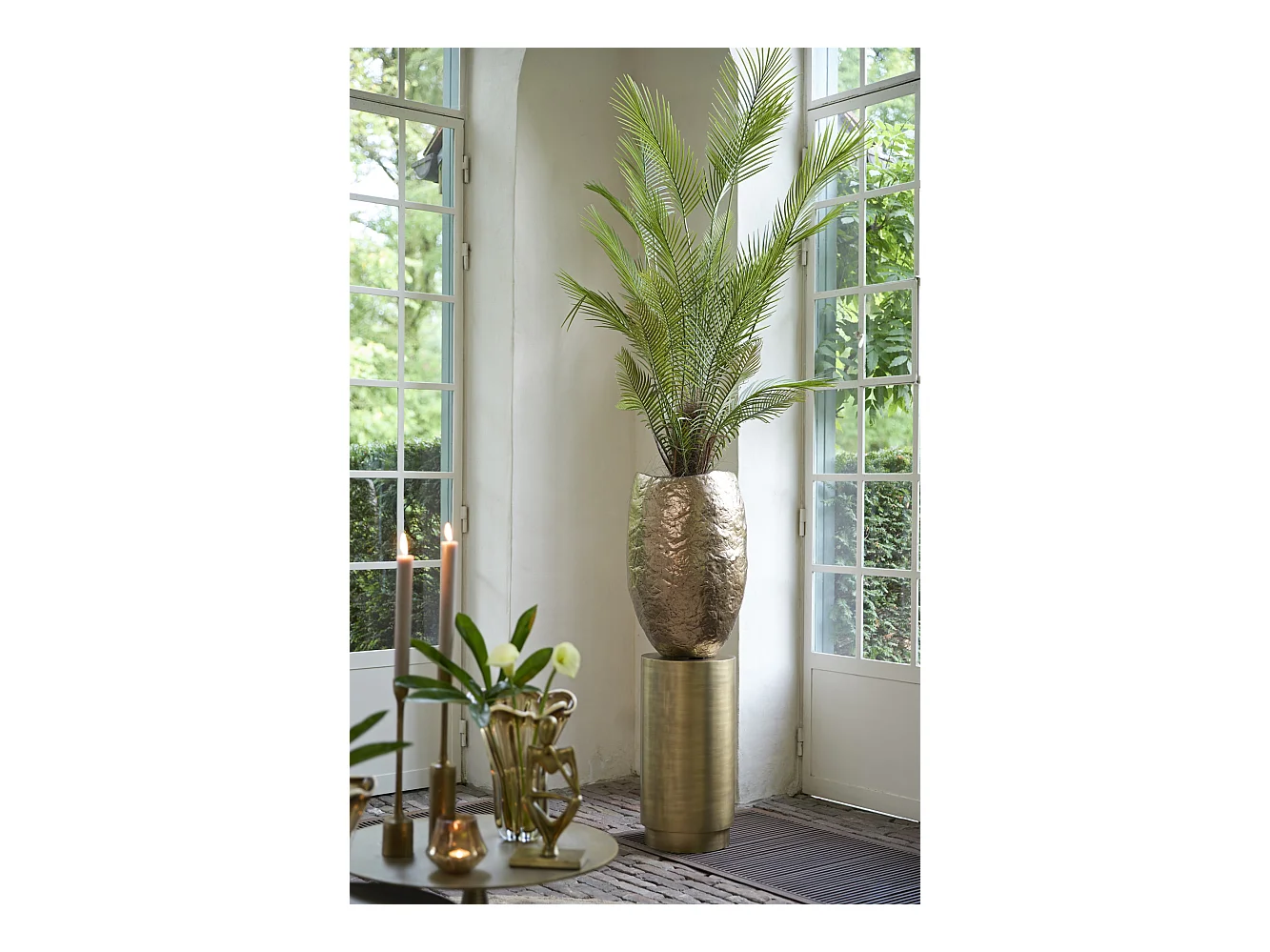 Säule ALARIOS - Ø30x60cm - Bronze