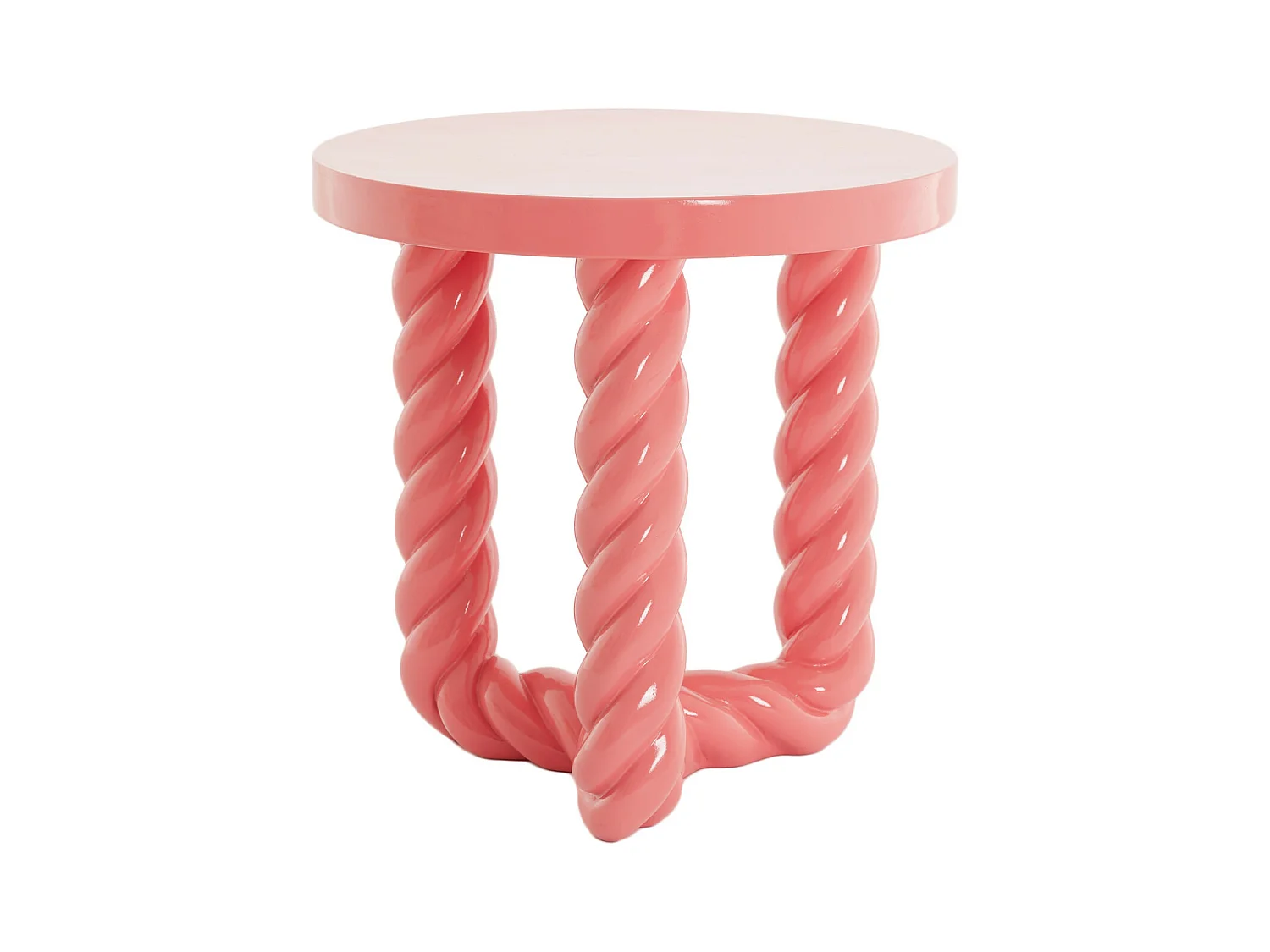 Table d'appoint VALLEJO - Ø46x46cm - Rose