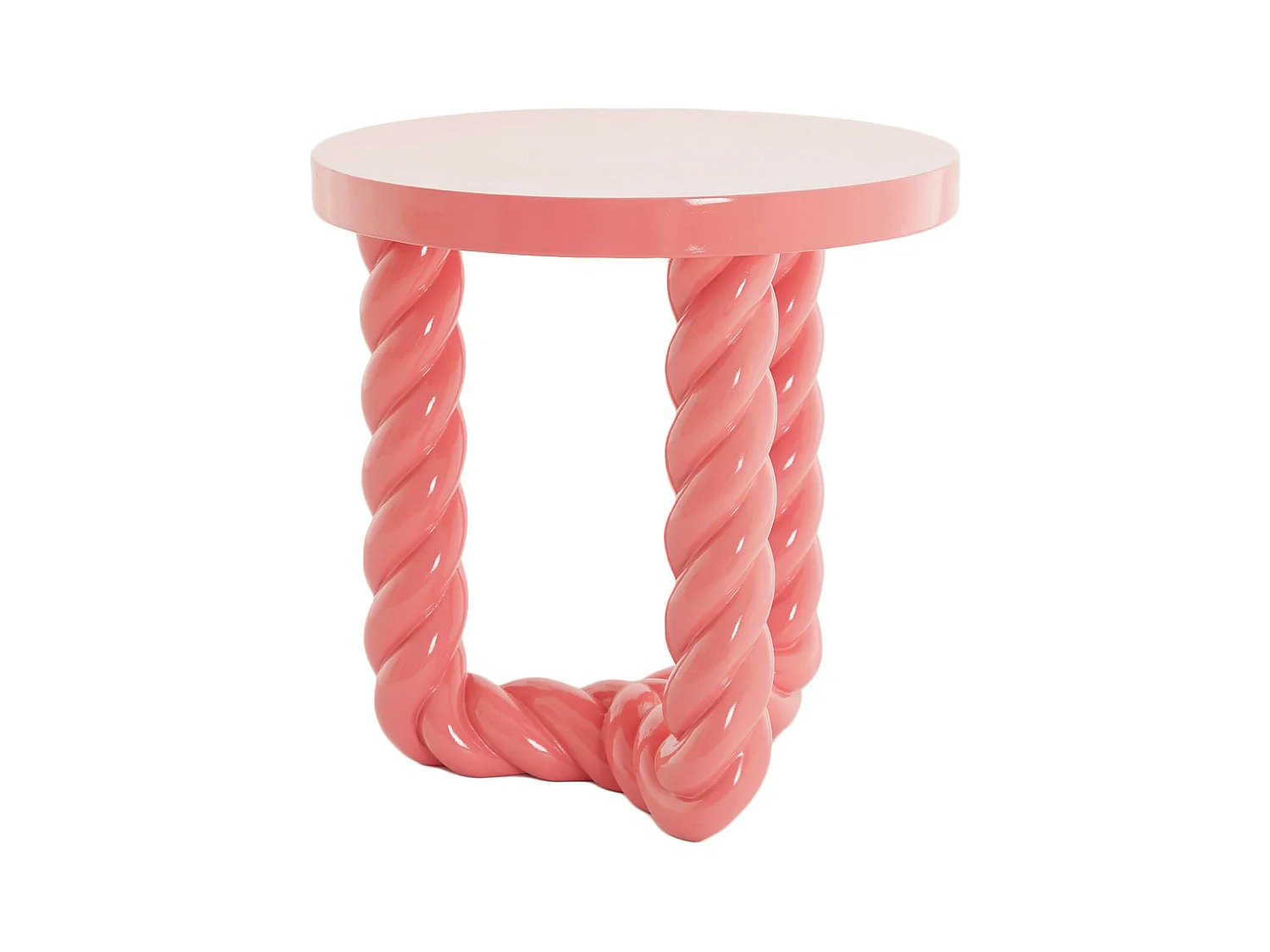 Table d'appoint VALLEJO - Ø46x46cm - Rose