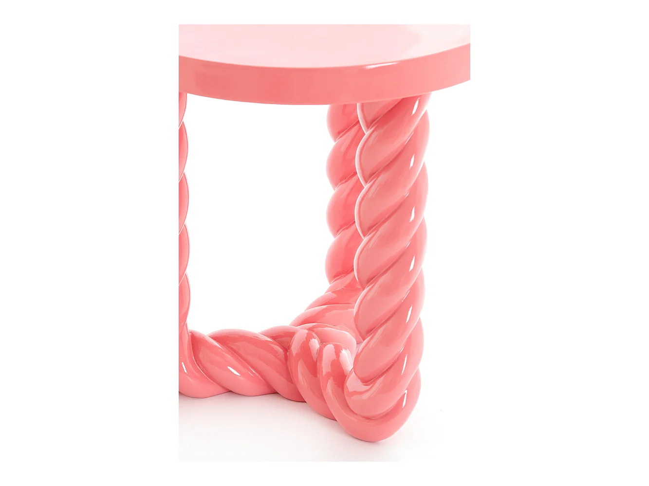 Table d'appoint VALLEJO - Ø46x46cm - Rose
