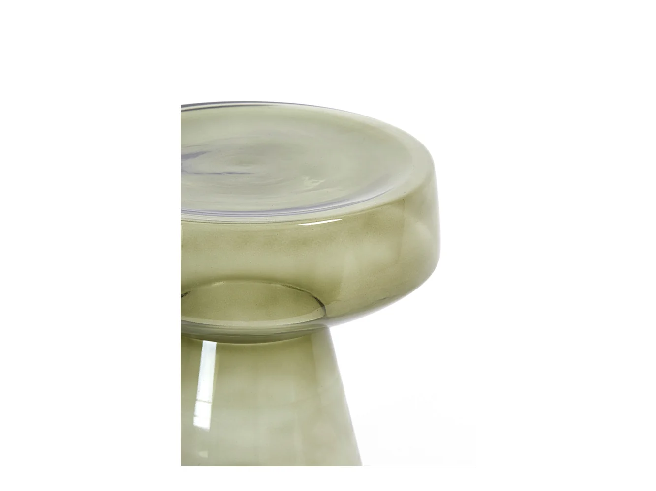 Table d'appoint DAKWA - Ø37x44cm - Vert