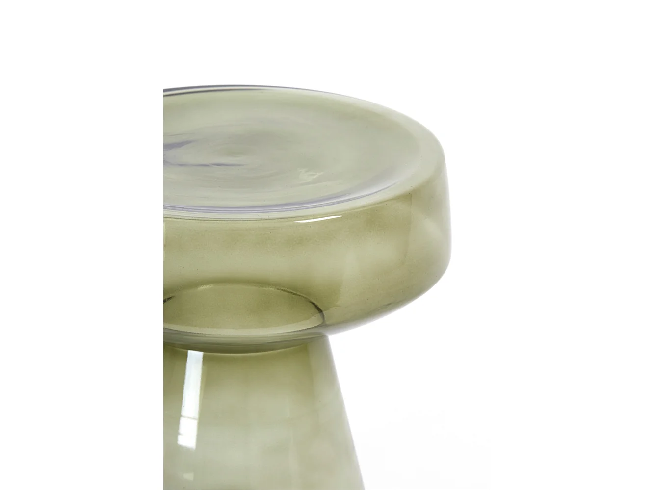 Bijzettafel DAKWA - Ø37x44cm - Groen