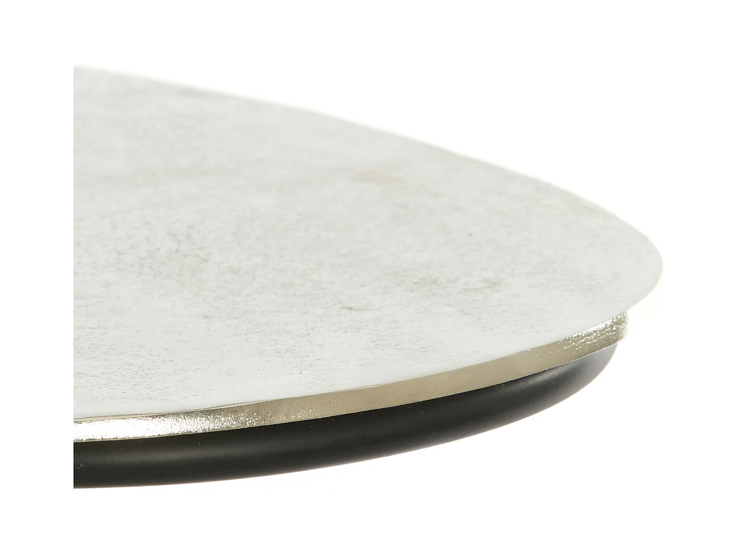 Table d'appoint MARSH - 42x27x53cm - Argent