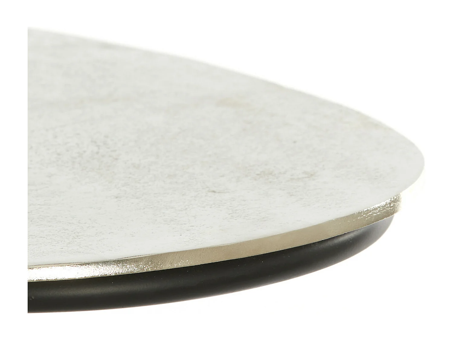 Table d'appoint MARSH - 42x27x53cm - Argent