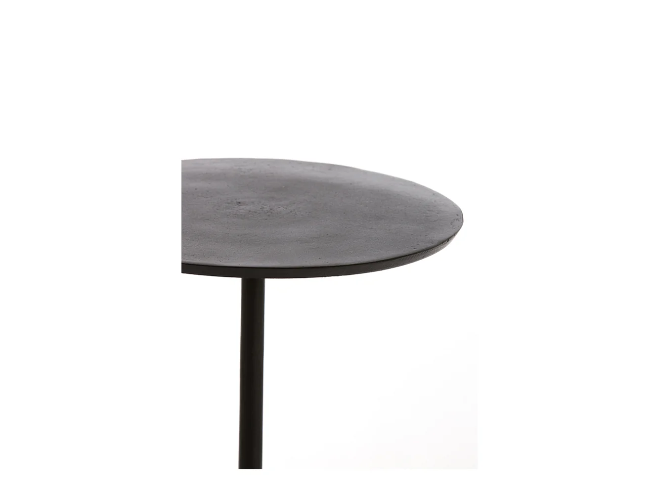 Beistelltisch DIMPHY - Ø35x56cm - Grau