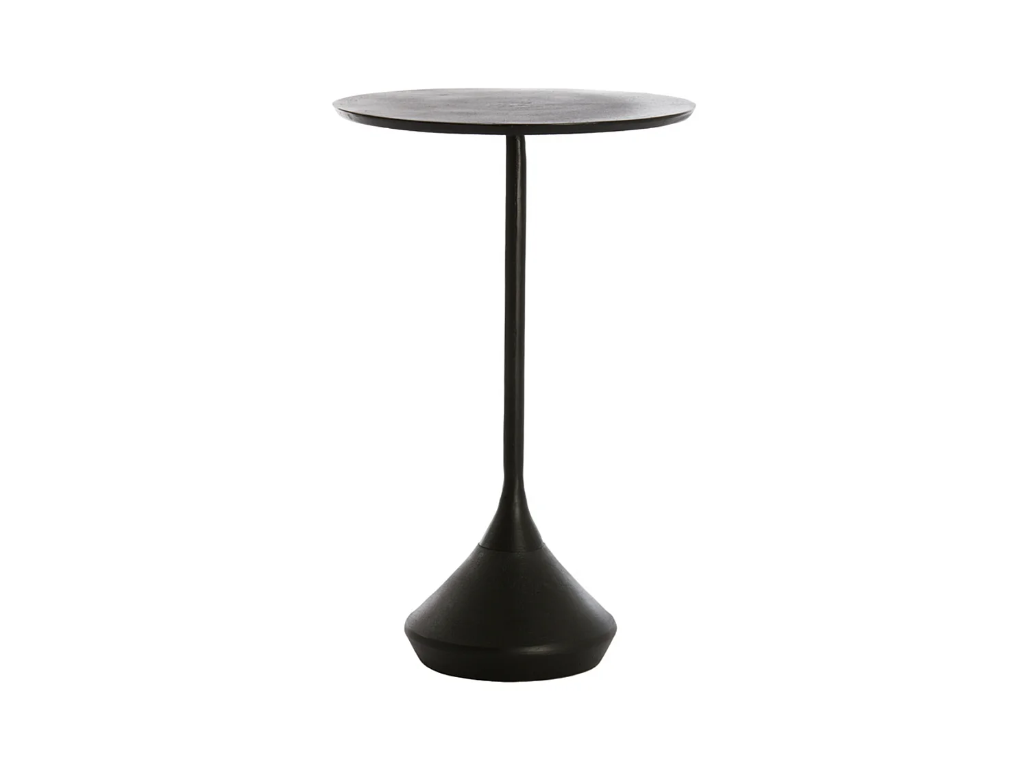 Table d'appoint DIMPHY - Ø35x56cm - Gris
