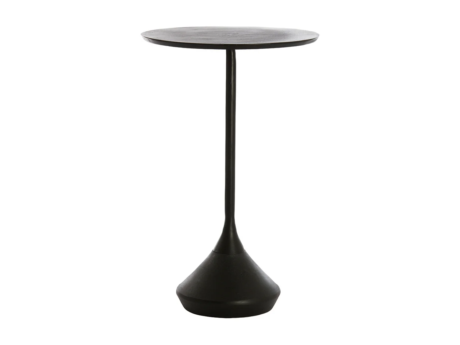 Table d'appoint DIMPHY - Ø35x56cm - Gris