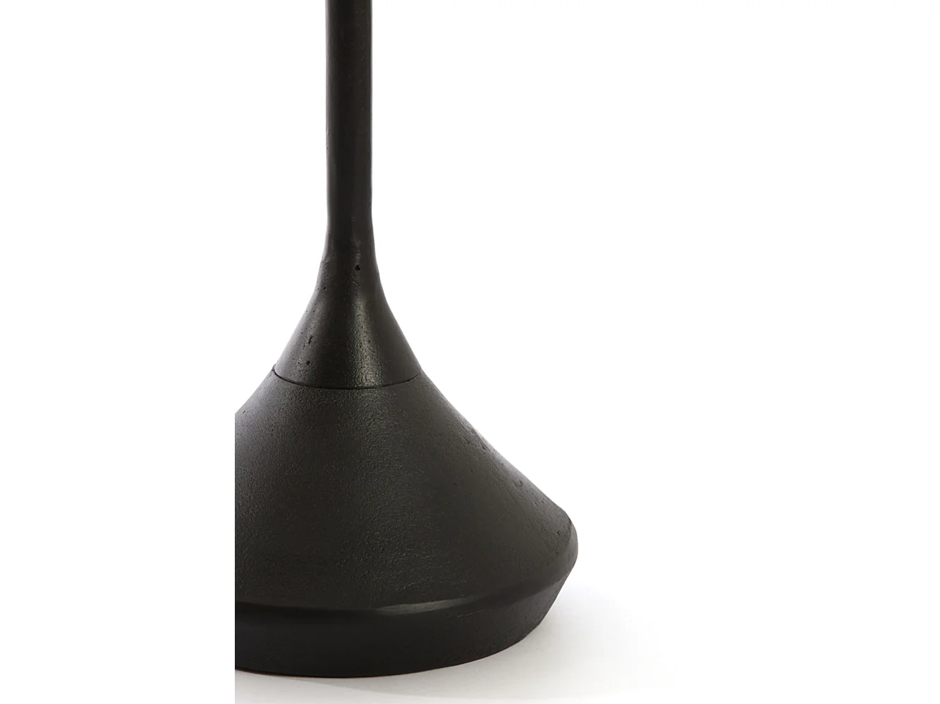 Table d'appoint DIMPHY - Ø35x56cm - Gris