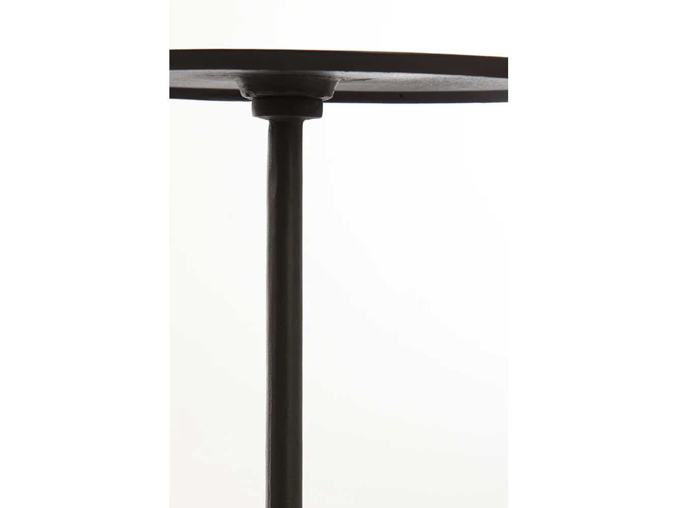 Table d'appoint DIMPHY - Ø35x56cm - Gris