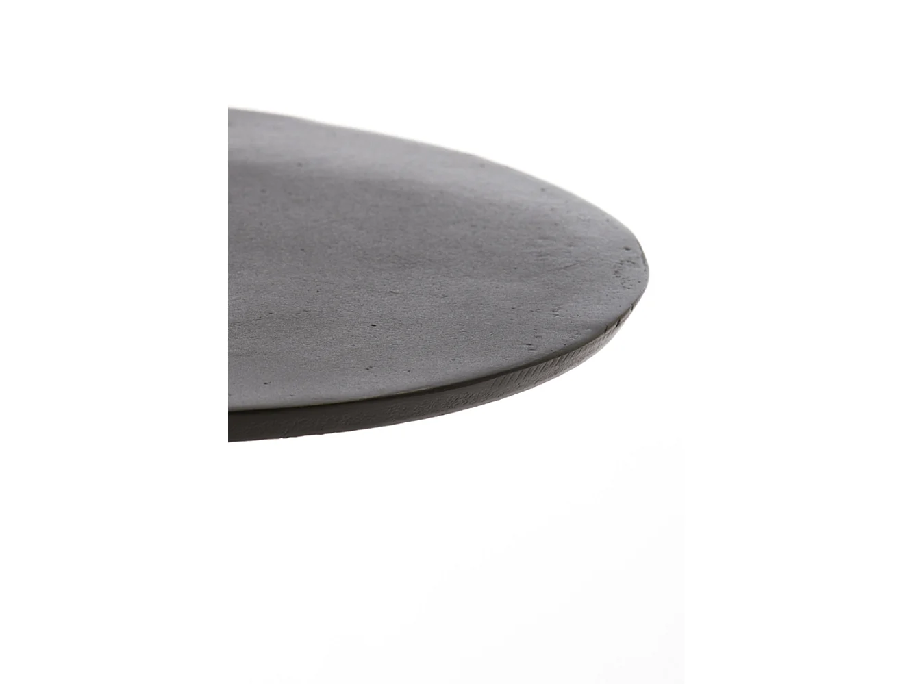 Table d'appoint DIMPHY - Ø35x56cm - Gris