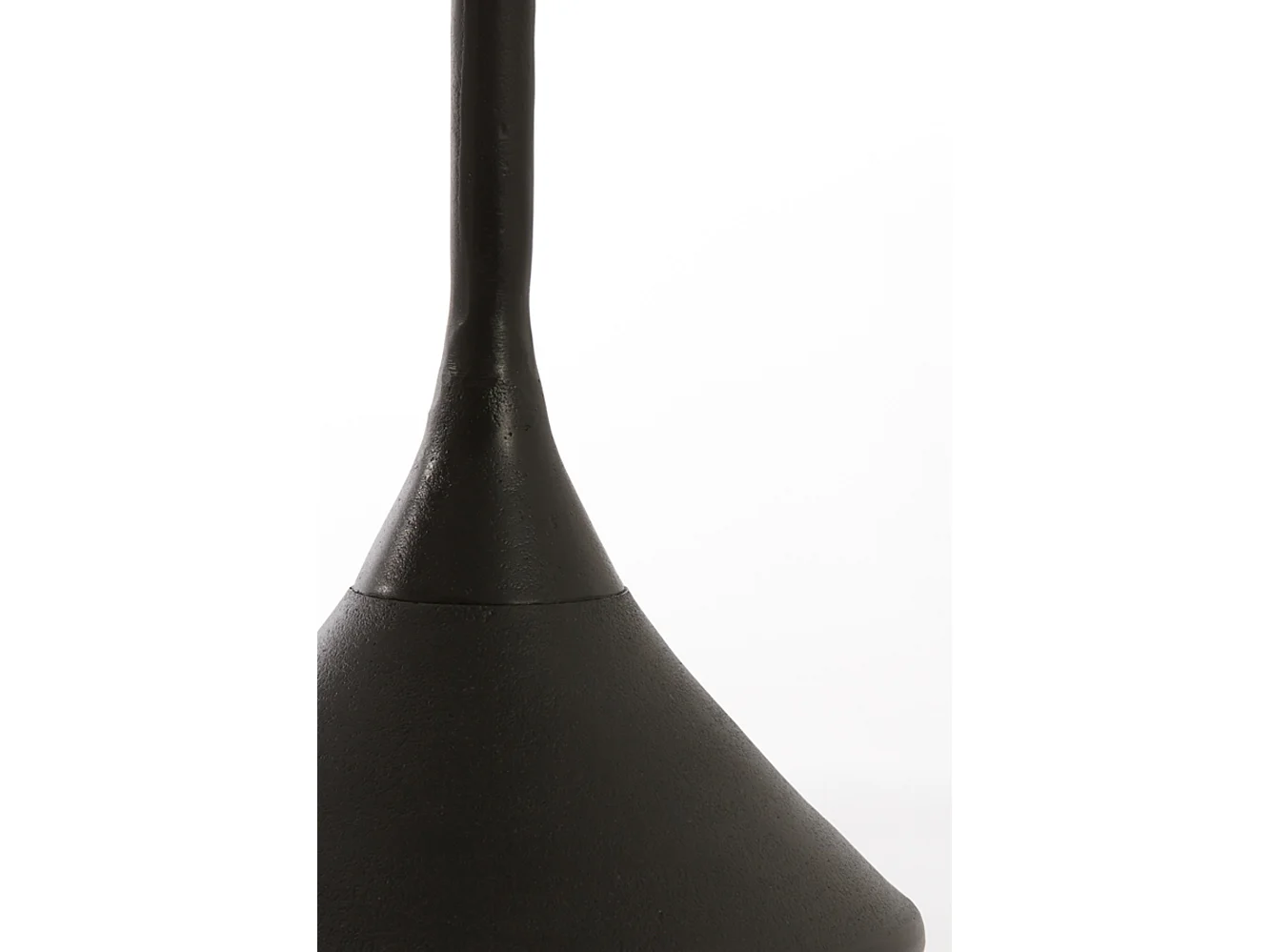 Table d'appoint DIMPHY - Ø35x56cm - Gris