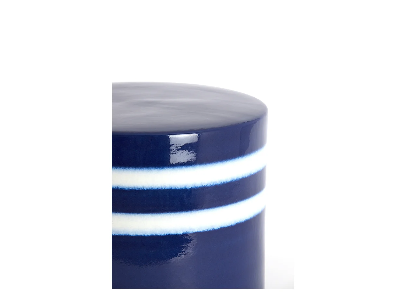 Table d'appoint MOOCA - Ø42x34cm - Bleu