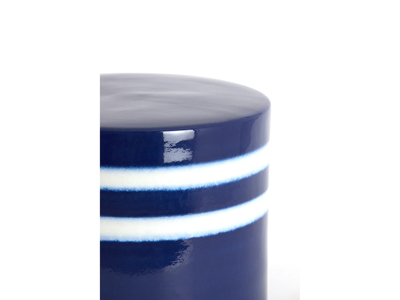 Table d'appoint MOOCA - Ø42x34cm - Bleu