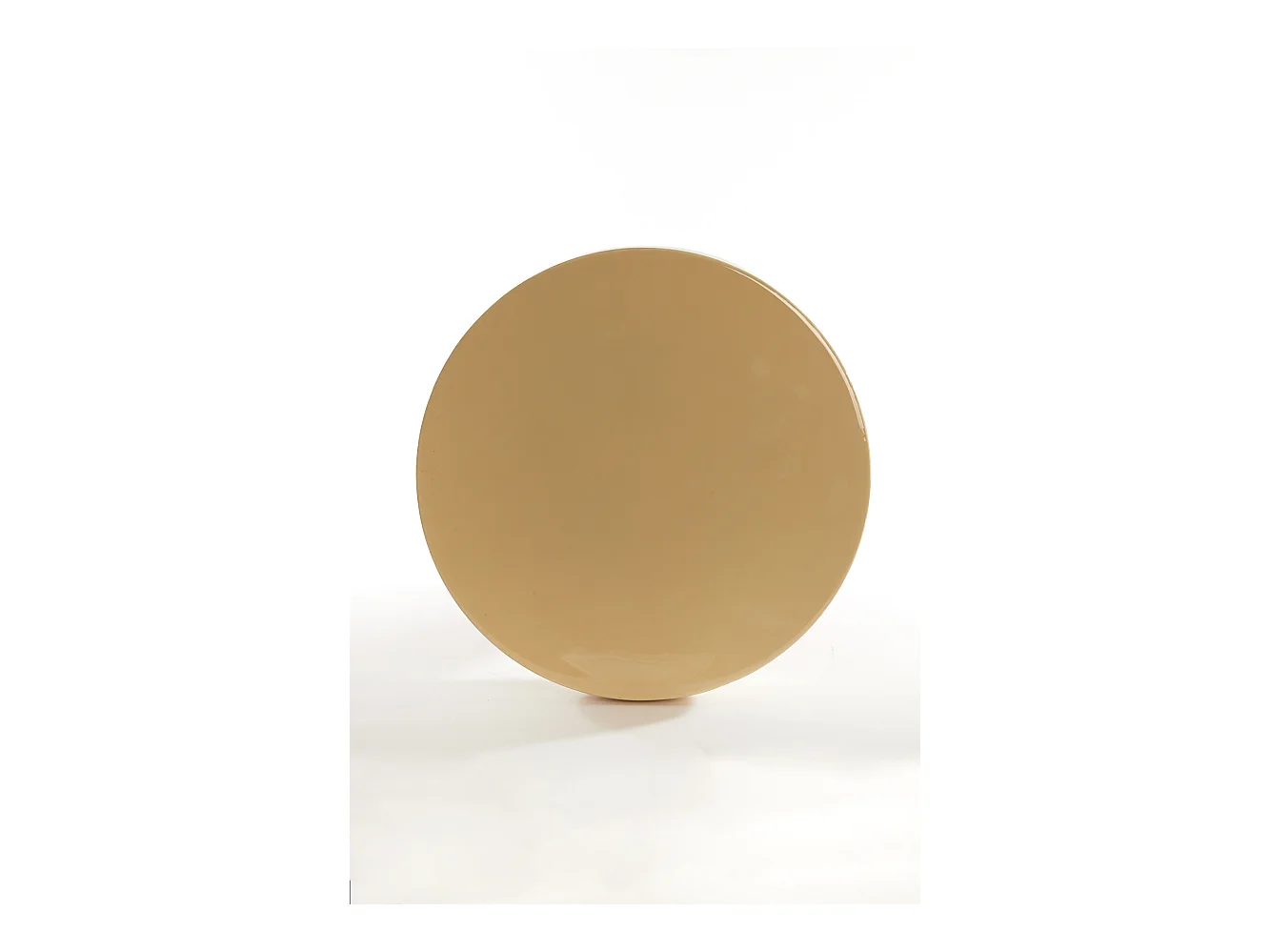 Table d'appoint ROVINI - Ø35x40,5cm - Blanc