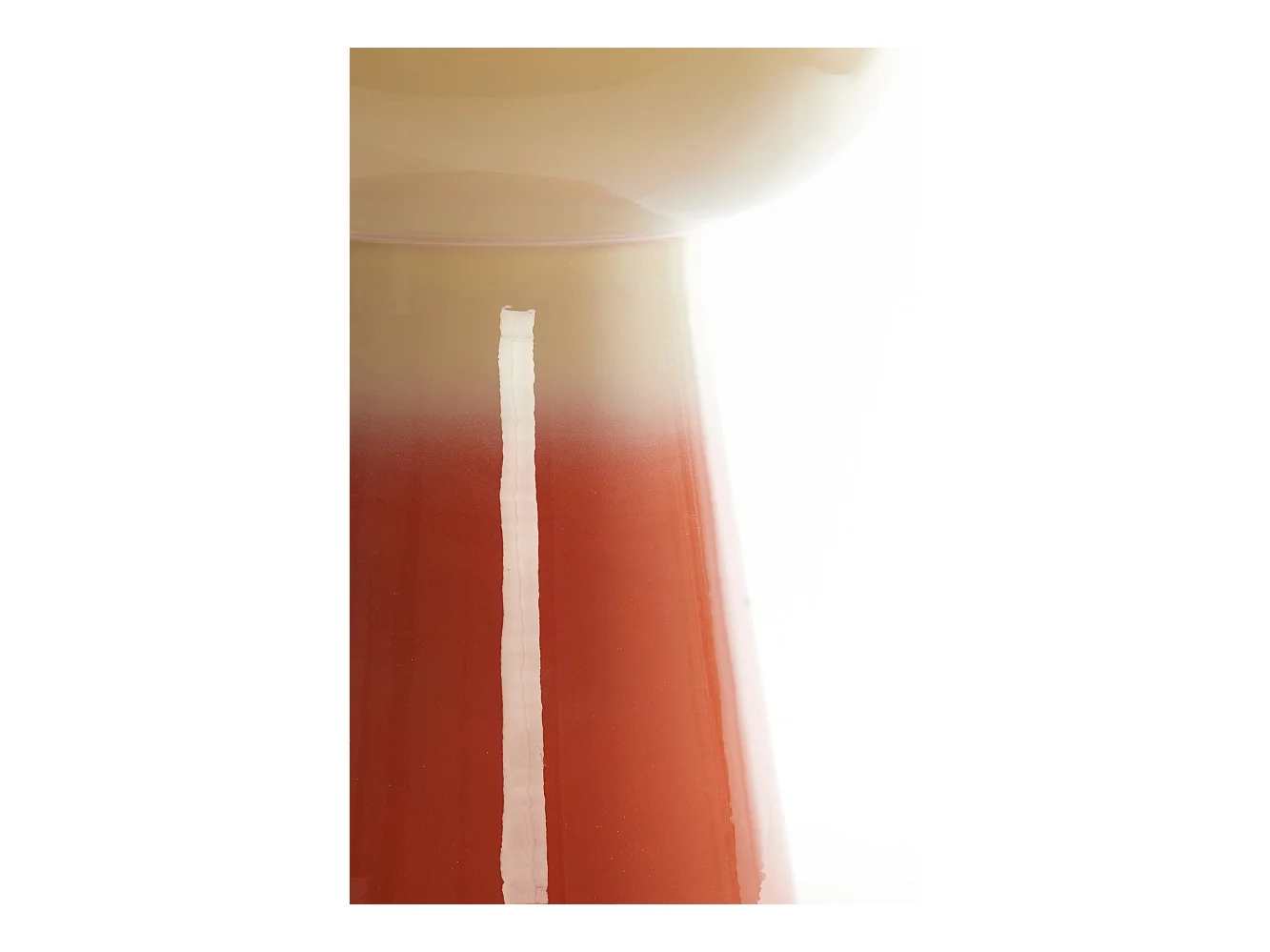 Table d'appoint ROVINI - Ø35x40,5cm - Blanc