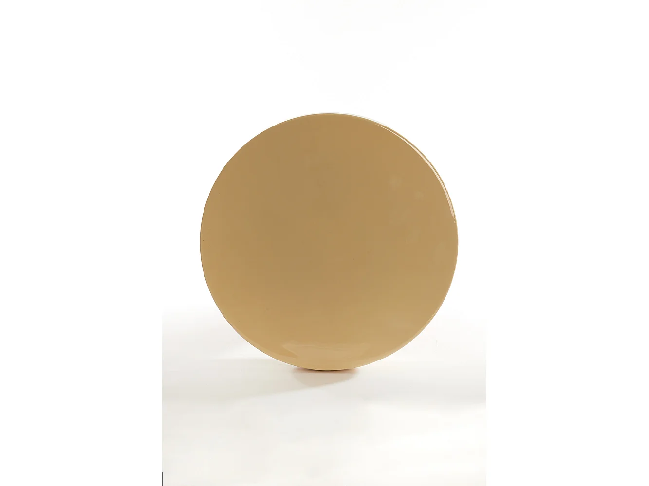 Table d'appoint ROVINI - Ø35x40,5cm - Blanc