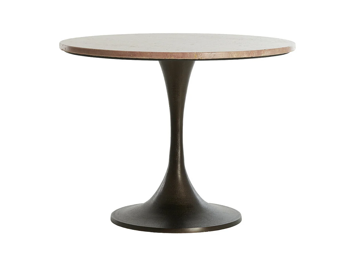 Table d'appoint DOLIN - Ø59x44cm - Rouge