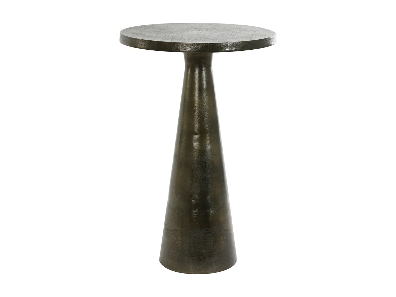 Bijzettafel PHILOS - Ø39x61cm - Brons