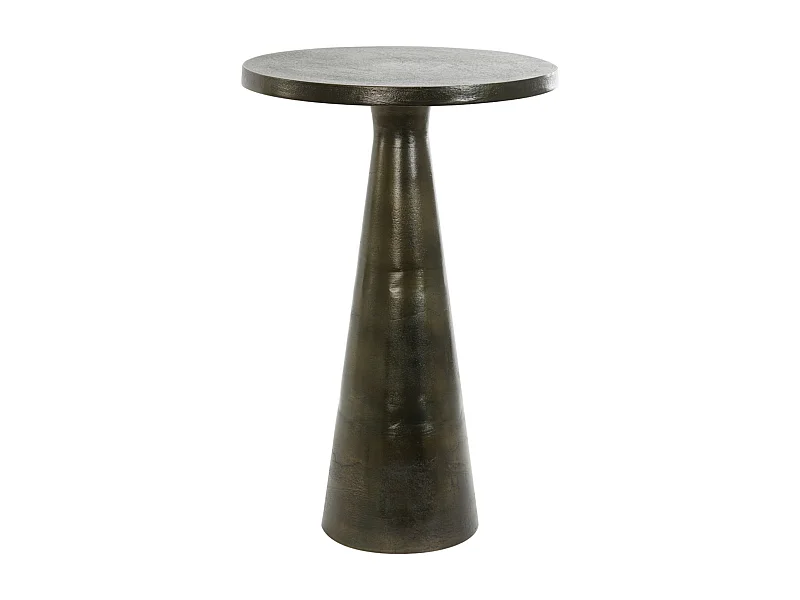 Bijzettafel PHILOS - Ø39x61cm - Brons