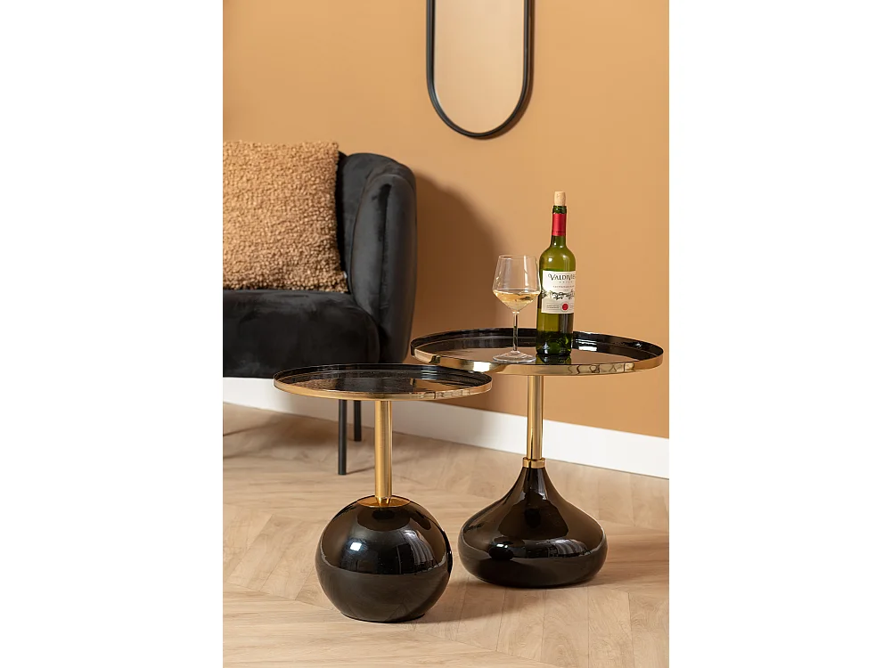 Table d'appoint Mila - Noir