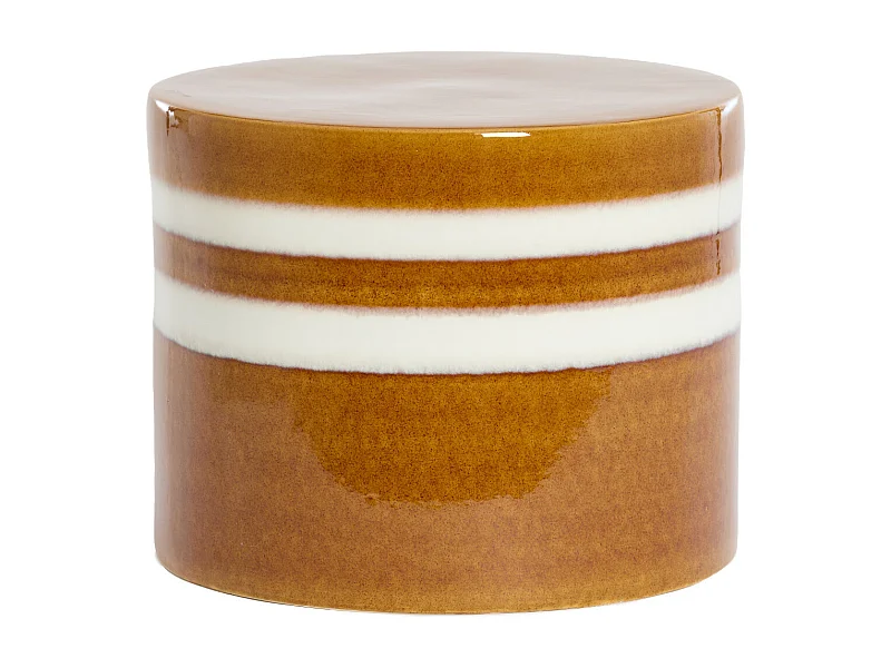 Table d'appoint MOOCA - Ø42x34cm - Marron