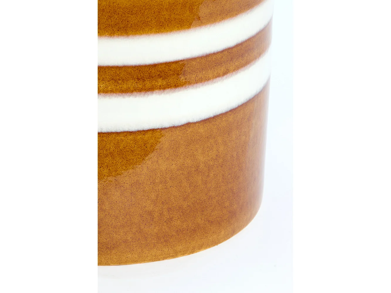 Table d'appoint MOOCA - Ø42x34cm - Marron