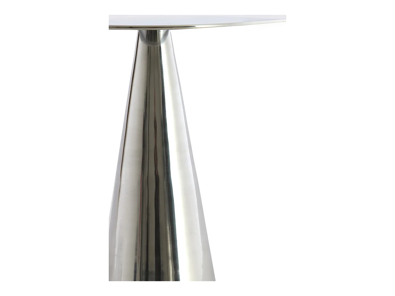 Table d'appoint LEOVA - Ø39x51cm - Gris