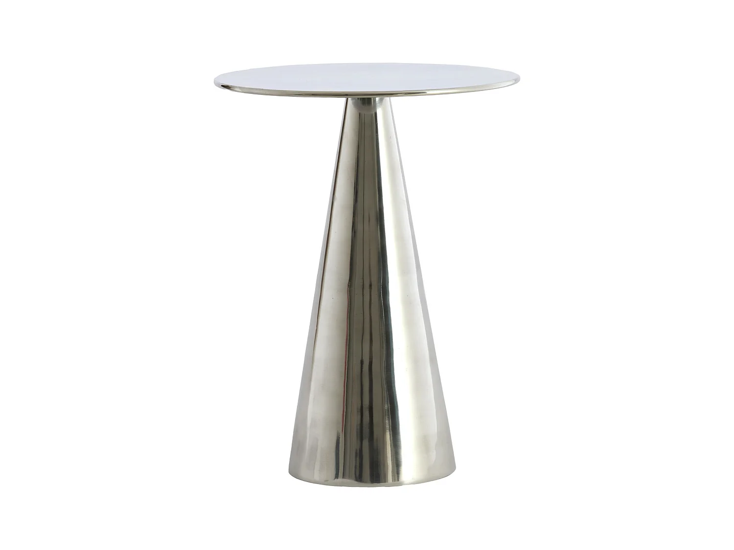 Table d'appoint LEOVA - Ø39x51cm - Gris