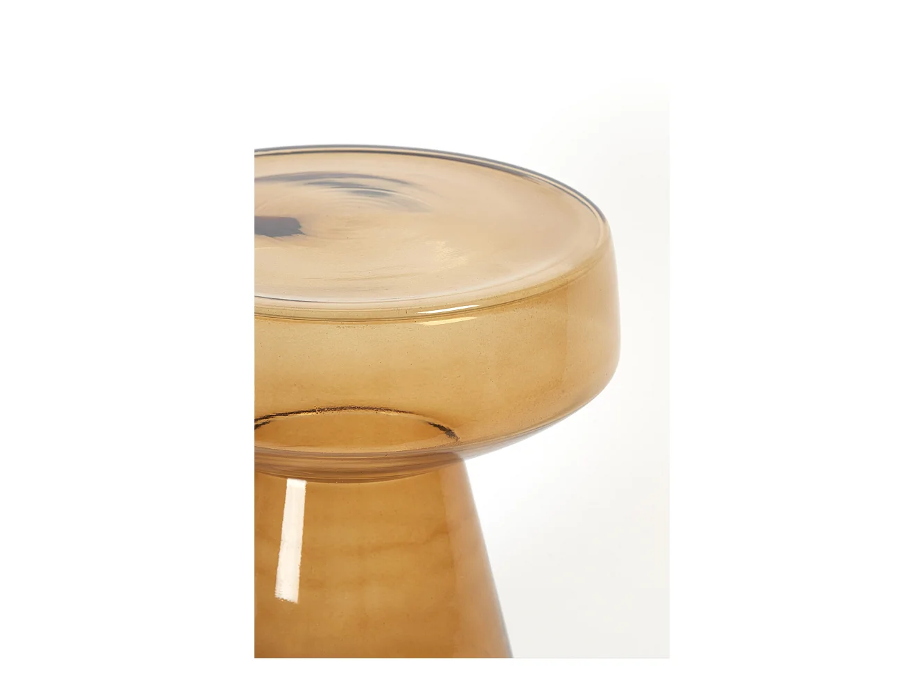 Table d'appoint DAKWA - Ø37x44cm - Jaune