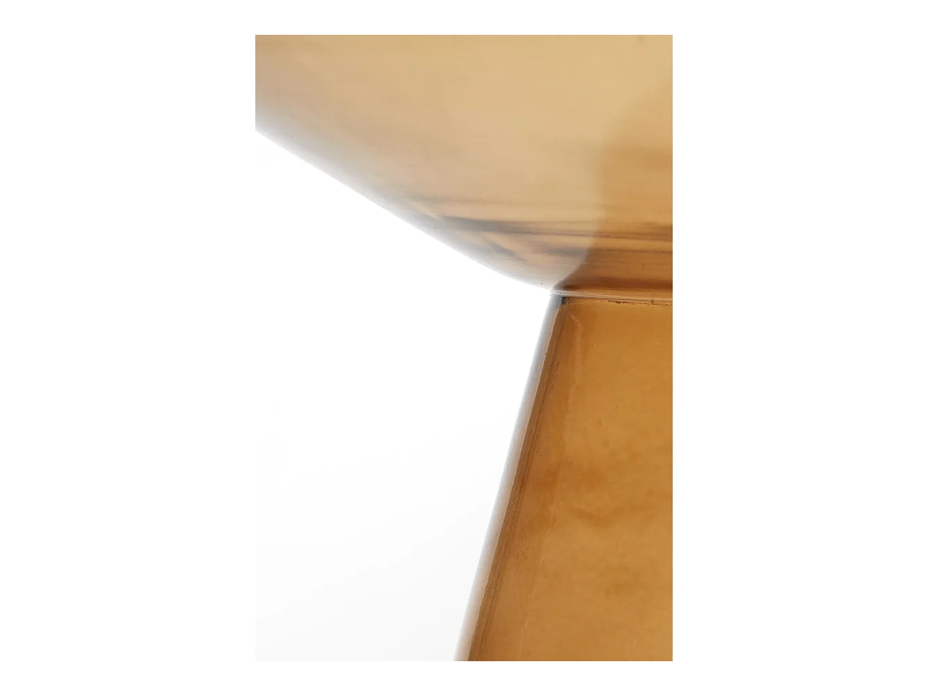 Table d'appoint DAKWA - Ø37x44cm - Jaune