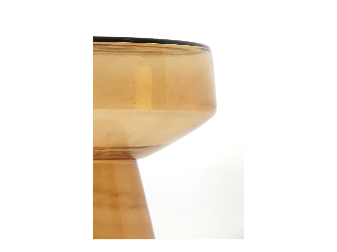 Table d'appoint DAKWA - Ø37x44cm - Jaune