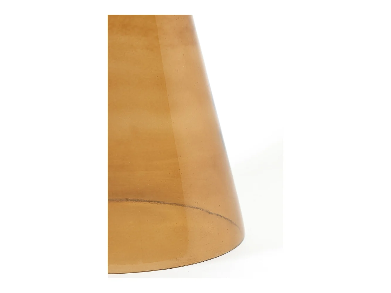 Table d'appoint DAKWA - Ø37x44cm - Jaune