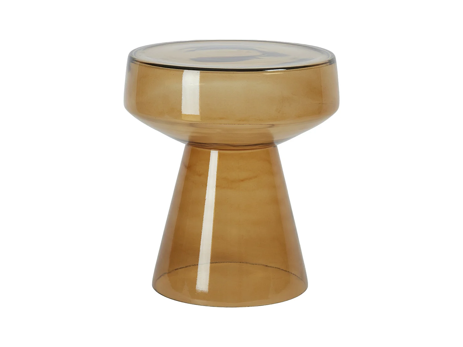 Table d'appoint DAKWA - Ø37x44cm - Jaune