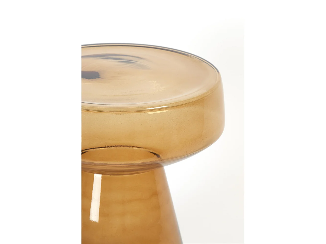 Mesa auxiliar DAKWA - Ø37x44cm - Amarillo