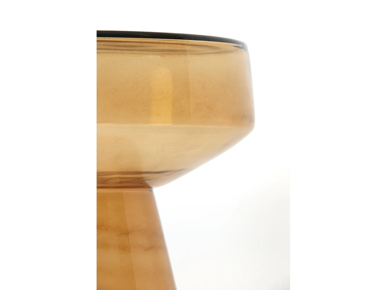 Mesa auxiliar DAKWA - Ø37x44cm - Amarillo