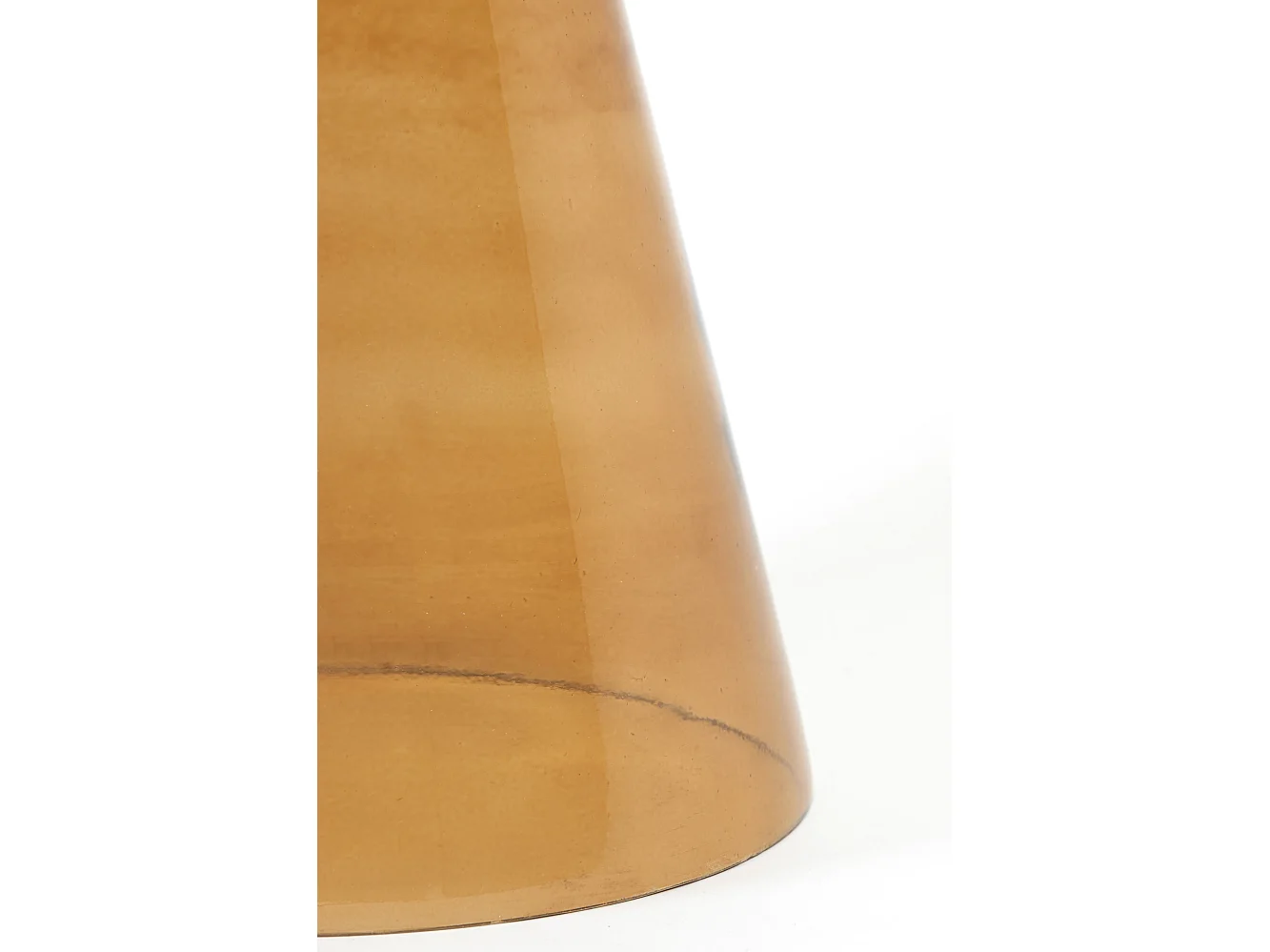 Mesa auxiliar DAKWA - Ø37x44cm - Amarillo