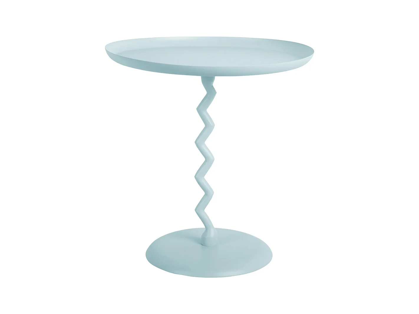 Table d'appoint Zig Zag Medium - Bleu doux