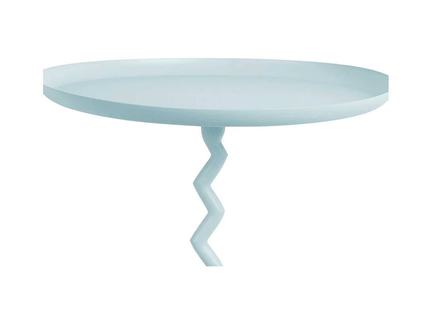 Table d'appoint Zig Zag Medium - Bleu doux
