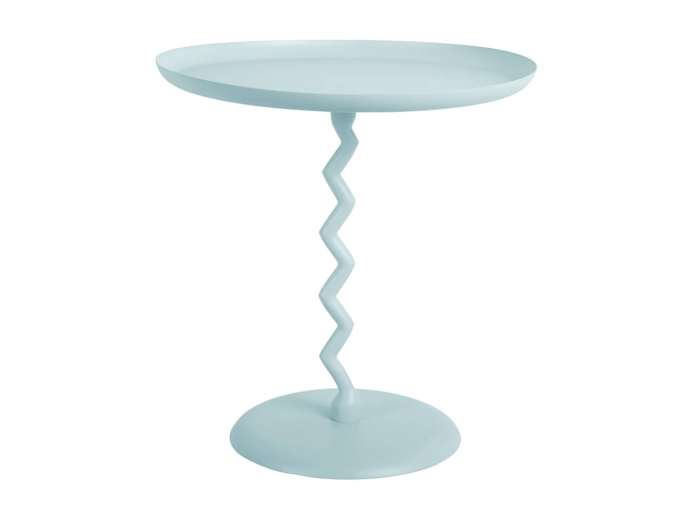 Table d'appoint Zig Zag Medium - Bleu doux